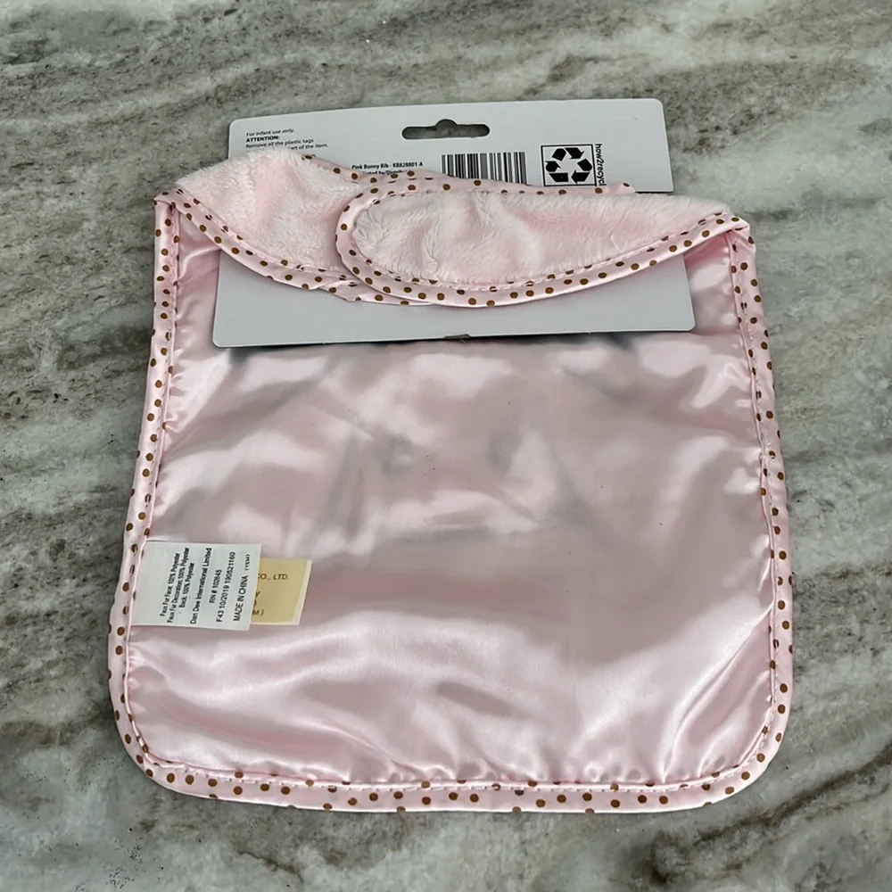 BABY GIRL EASTER BIB NWT